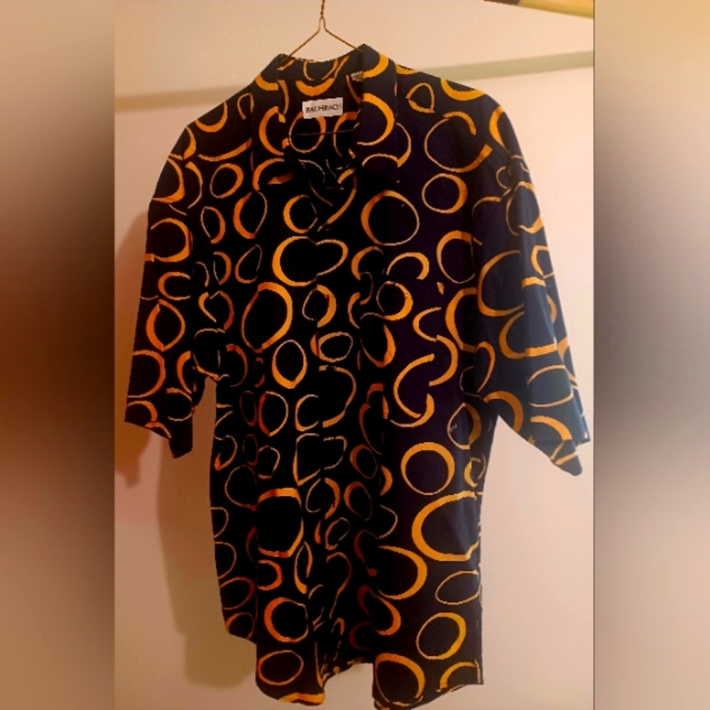Men's Bachrach Casual Cotton Shirt Size XL